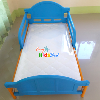 EasyKidsBed เตียงนอนเด็กขนาดเล็ก Small Size (สีฟ้า)