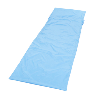 Allwin Sleeping Bag Liner Travel Sleep Sack Sheet Hiking Camping Tent Mat Pad Blue