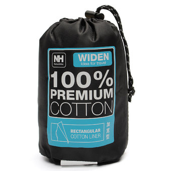 100*210 Naturehike Outdoor Envelope Sleeping Bag 100% Cotton Sleeping Bag Liner Sheet Blue