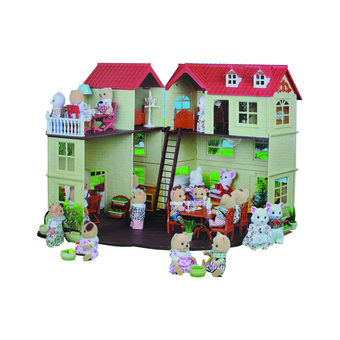 Telecorsa ชุดบ้านตุ๊กตากระต่าย Happy Family รุ่น Family 012-10