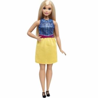 Barbie® Fashionistas™ Doll 22 Chambray Chic - Curvy(Multicolor)