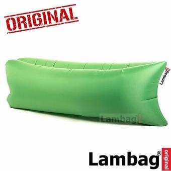 Lambag Original Hangout โซฟาลม เตียงลม แบบพกพา มาพร้อมกระเป๋าสะพาย (lamzac style) - สีเขียว(Green)