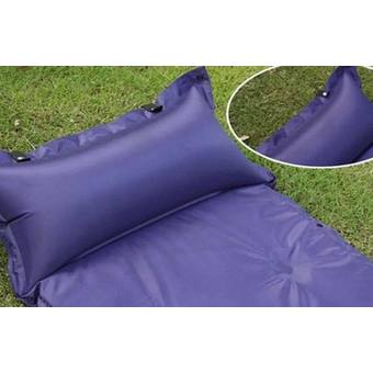 Outdoor Multifunction Inflatable Double Cushion Thickening Camping Mattress Pad Mat Waterproof Moisture-Proof Pad Mat Tent-Purple ร้านค้าดี ราคาถูกสุด - RanCaDee.com