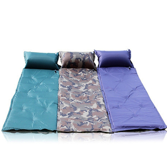 S & F New outdoor tour Camping siesta sleeping pad Single Sports Moisture pad Green