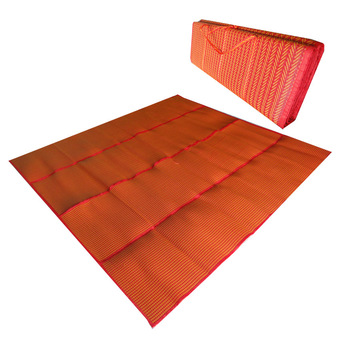 เสื่อพับยางพาราปิคนิกขนาด 2.0*1.8 เมตร จำนวน 1 ผืน (สีแดง)(2x1.8M)