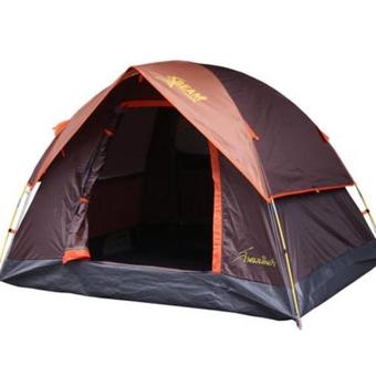 Field and camping เต็นท์ Beam ขนาด 210x150x130 ซม.สีน้ำตาล-เหลือง(Brown)