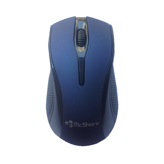 Mcshore Optical Mouse USB OM177B - สีน้ำเงิน