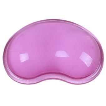 Hang-Qiao Silicone Wrist Rest Support Hand Pillow for PC Mouse Pad (Purple)