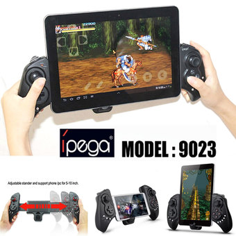 IPEGA IPEGA 9023 joystick เกมส์คอนโทรลเลอร์ บลูทูธไร้สาย, JoyPad, Bluetooth Game Controller , GamePAD รุ่น PG-9023 - สีดำ(...)