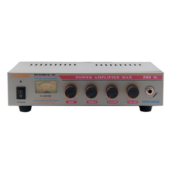 HISTAR เครื่องขยายเสียง รุ่น 858s Integrate Amplifier AC/DC (สีเงิน)