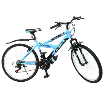K-BIKE จักรยานเสือภูเขา MOUTAIN BIKE 26" 21 speed รุ่น HERO 26K58 26K2117HERO (สีฟ้า/ดำ)"