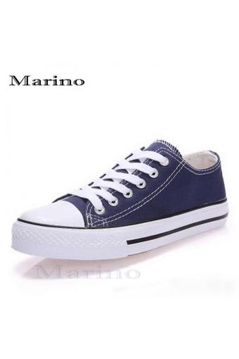 Marino รองเท้าผ้าใบผู้ชาย รุ่น A002 - สีน้ำเงิน