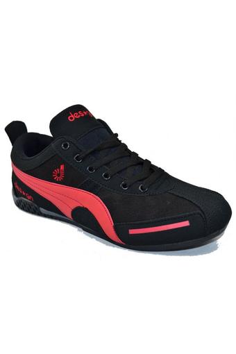 CSB Design รองเท้าผ้าใบผู้ชาย CSB Design รุ่นใหม่ DS9811 (สีดำแดง)