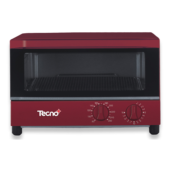 Tecno+ เตาอบไฟฟ้าขนาด 12 ลิตร รุ่น TNP 1212J-H6E - Red