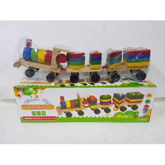 AomAmm Toys บล็อคไม้รถไฟ ร้านค้าดี ราคาถูกสุด - RanCaDee.com