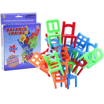 T.P.TOYS สมดุลเก้าอี้ของเล่นพลาสติกเก้าอี้ของเล่นสำหรับเด็กการเรียนรู้การศึกษาสนุกเกมเด็กของขวัญ
