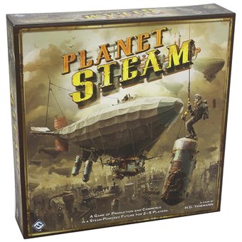 Fantasy Flight Games , Planet Steam 2008 Edition Board Game