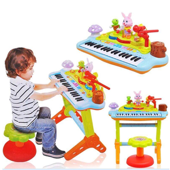 Huile Toys เปียโน+เก้าอี้ สำหรับเด็ก