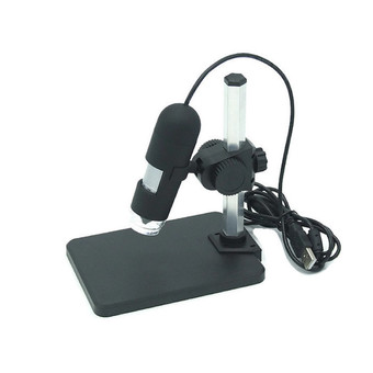Hitech Digital Microscope USB กล้องจุลทรรศน์มือถือ 1,000 เท่า (สีดำ)