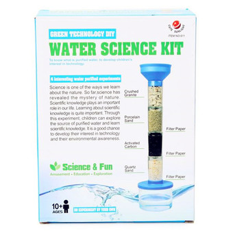 smartbabyandkid Water-Science-Kit-เครื่องกรองน้ำ-DIY-ชุดการทดลองทางวิทยาศาสตร์