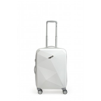 Delsey กระเป๋าเดินทาง แบบล้อลาก 4 ล้อ ขนาด 28" (77 cm) รุ่น Karat (White)"