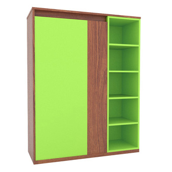 Besta ตู้อเนกประสงค์ Lotte - สีไม้สัก/สีเขียว ร้านค้าดี ราคาถูกสุด - RanCaDee.com