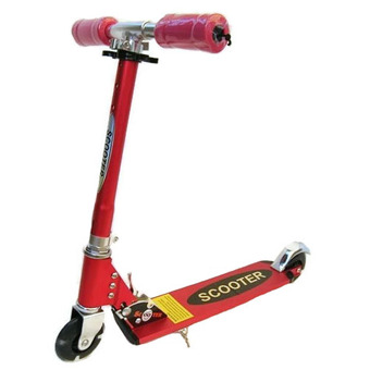 Rctoystory scooter สกู๊ตเตอร์ 2 ล้อ กลาง  (แดง)