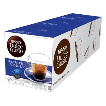 Nescafe Dolce Gusto Ristretto Ardenza แคปซูลกาแฟ จำนวน 1 แพ็ค (รวม 3 กล่อง กล่องละ 16 แคปซูล)