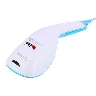 YomBand XG - AS01 Handheld Electric Garment Steamer Clothes Steam Iron with Fabric Brush – EU Plug (Blue) - intl