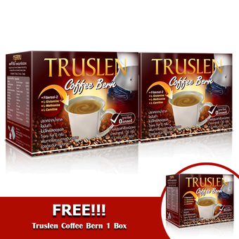 Truslen Coffe Bern - กาแฟเผาผลาญไขมันเก่า (2 กล่องฟรี 1 กล่อง)