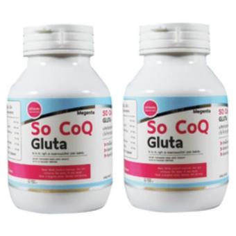 Megenta So CoQ Gluta & Collagen 1,000 Mg. โซโคคิว กลูต้า โซคิ้ว กลูต้าหิมะ 30 เม็ด (2 กระปุก)