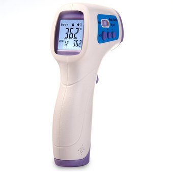 เครื่องวัดอุณหภูมิระบบอินฟราเรด OmronO2 Infrared Thermometer DM300 ร้านค้าดี ราคาถูกสุด - RanCaDee.com