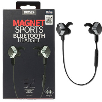 Remax Bluetooth Headset 4.1 หูฟังไร้สาย หูฟัง บลูทูธ ไร้สาย รุ่น RM-S2 (สีดำ)