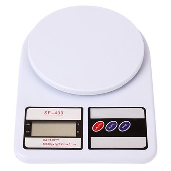 BEST Tmall Eaze Electronic Kitchen Scale Max 7 Kg. รุ่น SF-400 (สีขาว)