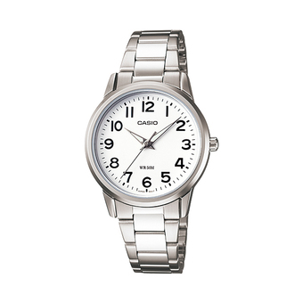 Casio นาฬิกาข้อมือผู้หญิง สายสเตนเลส รุ่น LTP-1303D-7BVDF