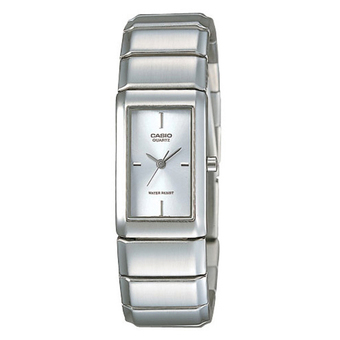 CASIO นาฬิกาข้อมือผู้หญิง สีเงิน สายสแตนเลส รุ่น LTP-2037A-7CDF