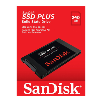 SanDisk 240GB SSD Plus 2.5" Drive SATA 3.0"