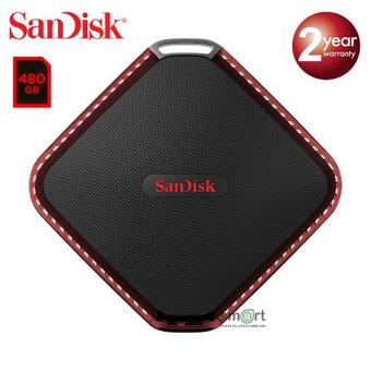 Sandisk Extream 510 Portable SSD 480GB (SDSSDEXTW-480G-G25)(Black 480GB)