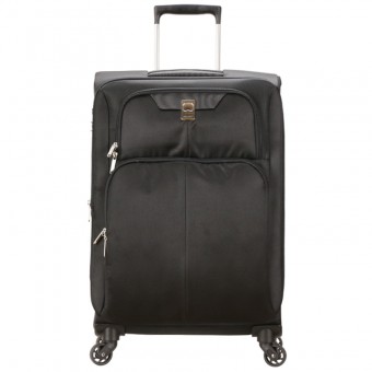 Delsey กระเป๋าเดินทาง แบบล้อลาก 4 ล้อ ขนาด 24" (65 cm) รุ่น Expert (Black)" ร้านค้าดี ราคาถูกสุด - RanCaDee.com