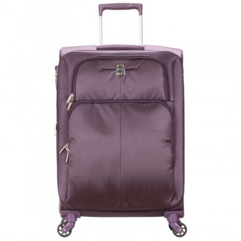 Delsey กระเป๋าเดินทาง แบบล้อลาก 4 ล้อ ขนาด 24" (65 cm) รุ่น Expert (Purple)" ร้านค้าดี ราคาถูกสุด - RanCaDee.com