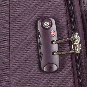 Delsey กระเป๋าเดินทาง แบบล้อลาก 4 ล้อ ขนาด 24" (65 cm) รุ่น Expert (Purple)" ร้านค้าดี ราคาถูกสุด - RanCaDee.com