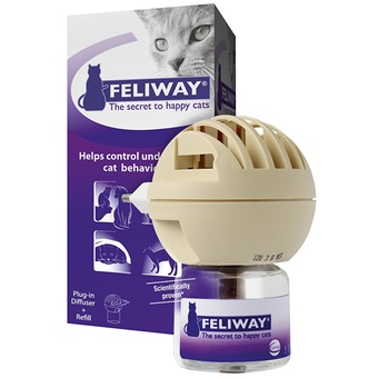 Feliway Plug-in Diffuser + Refill หัวปลั๊กพร้อมน้ำยา 1 ชุด 48ml