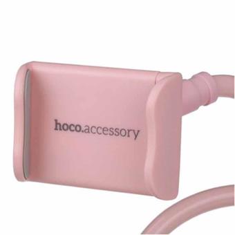 HOCO CA10 360 ขาตั้งโทรศัทพ์ ขาตั้งมือถือ อุปกรณ์เสริมสำหรับมือถือ Degree Rotating Flexible Mobile Phone Tablet PC Stand Holder Flexible Pipe Spiral Base(Pink) ร้านค้าดี ราคาถูกสุด - RanCaDee.com