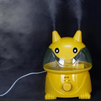 Hot item Humidifiers เครื่องพ่นควันเพิ่มความชื้นในอากาศ รุ่น Little Cat (Yellow) ร้านค้าดี ราคาถูกสุด - RanCaDee.com