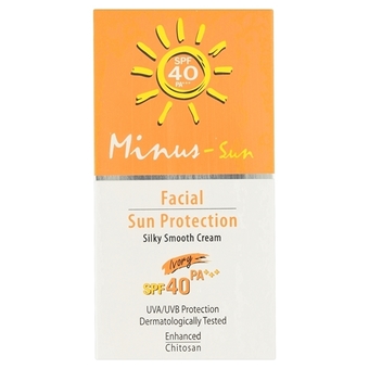 Minus-Sun Facial Sun Protection SPF40 Ivory - 25 g.