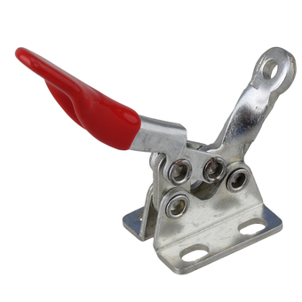 Horizontal Toggle Clamp 201A Set of 2 ( Silver/Red)