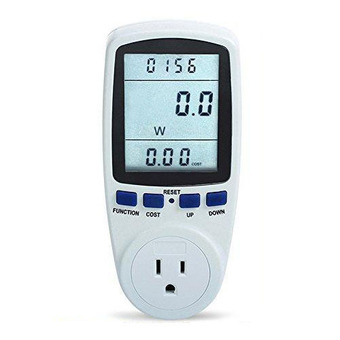 TS-836A Plug Power Meter Energy Watt Voltage Amps Meter with Electricity Usage