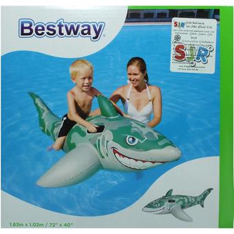 Bestway ของเล่นน้ำ ปลาฉลามลายพรางเป่าลม 41092