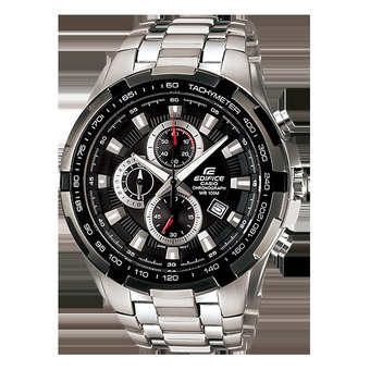 Casio Edifice EF-539D-1A Tachymeter Men's watch silver