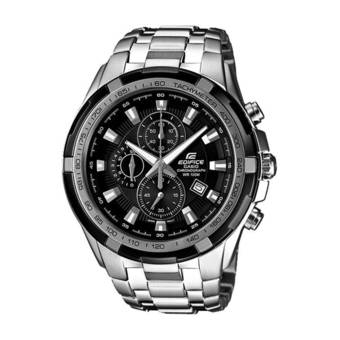 Casio Edifice Screw Lock Back EF-539D-1A9 Men's Watch Silver